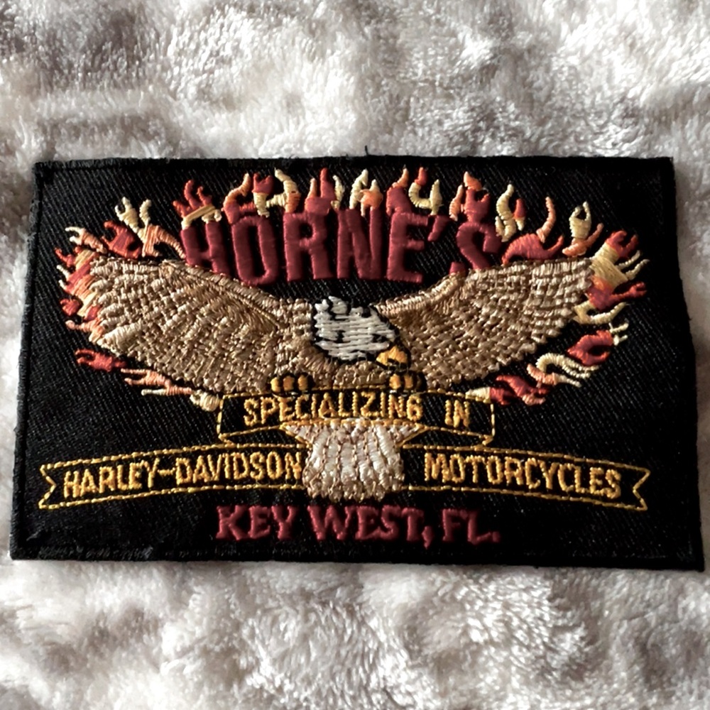 Harley Davidson embroidered patch